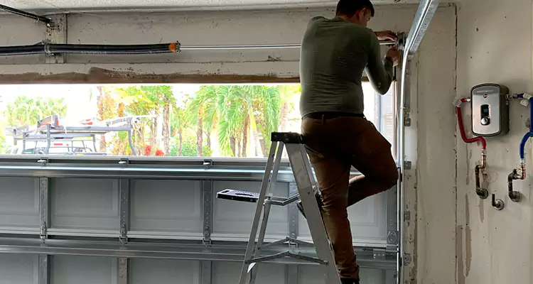 Garage Door Tension Spring Replacement in Warrington, FL