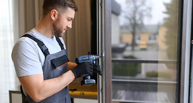 Sliding Screen Door Handle Repair in Warrington, FL