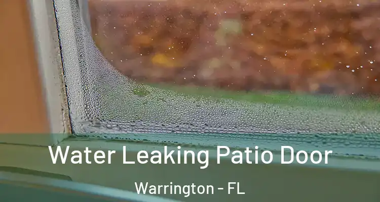  Water Leaking Patio Door Warrington - FL